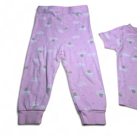 ✨Vintage/Y2K Carters Pink And Frog Pjs✨ - Picture 4 of 5